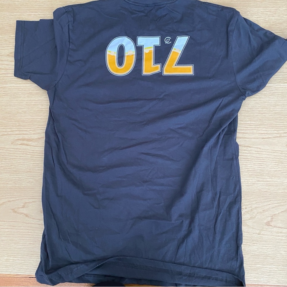 Black Next Level OiL CURALEAF OIL Tee with 710 Graphic… CURALEAF OIL